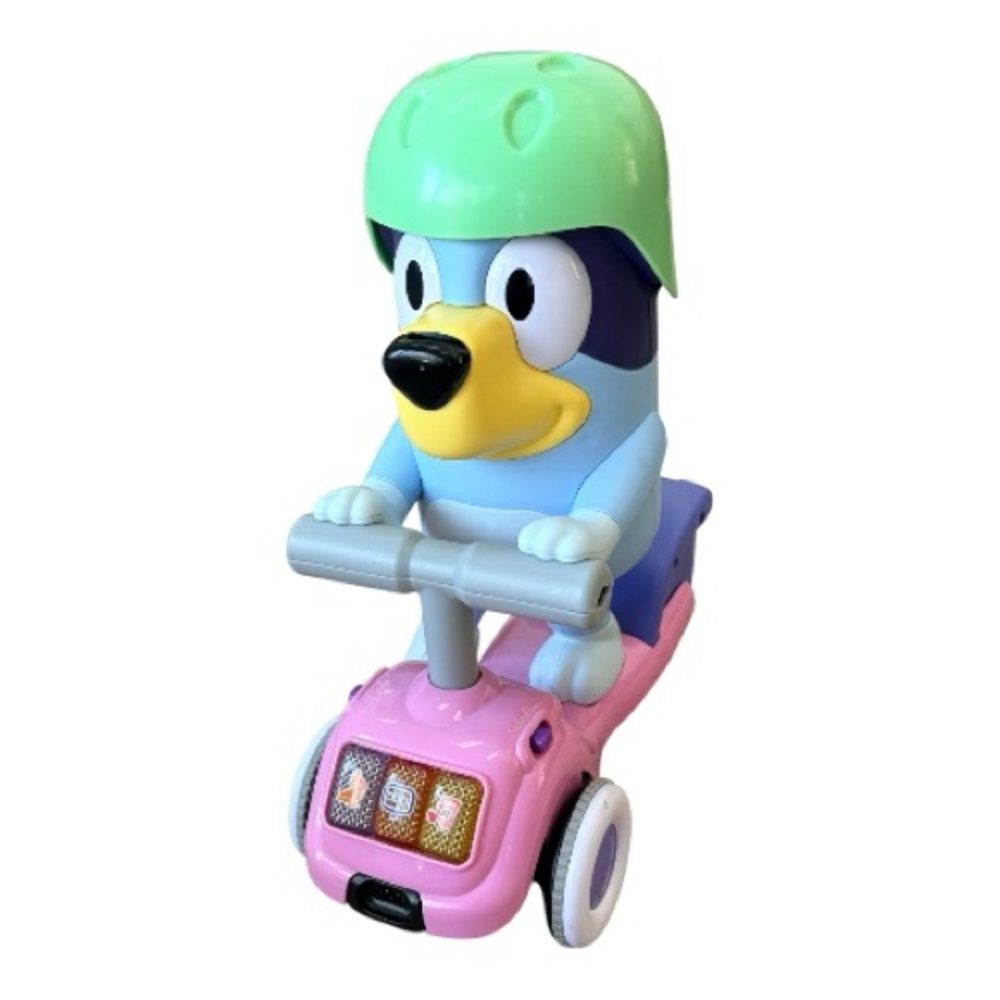 VTech Scooter Time Bluey Interactive Toy | Lights, Music & Motion (Ages 3–6)